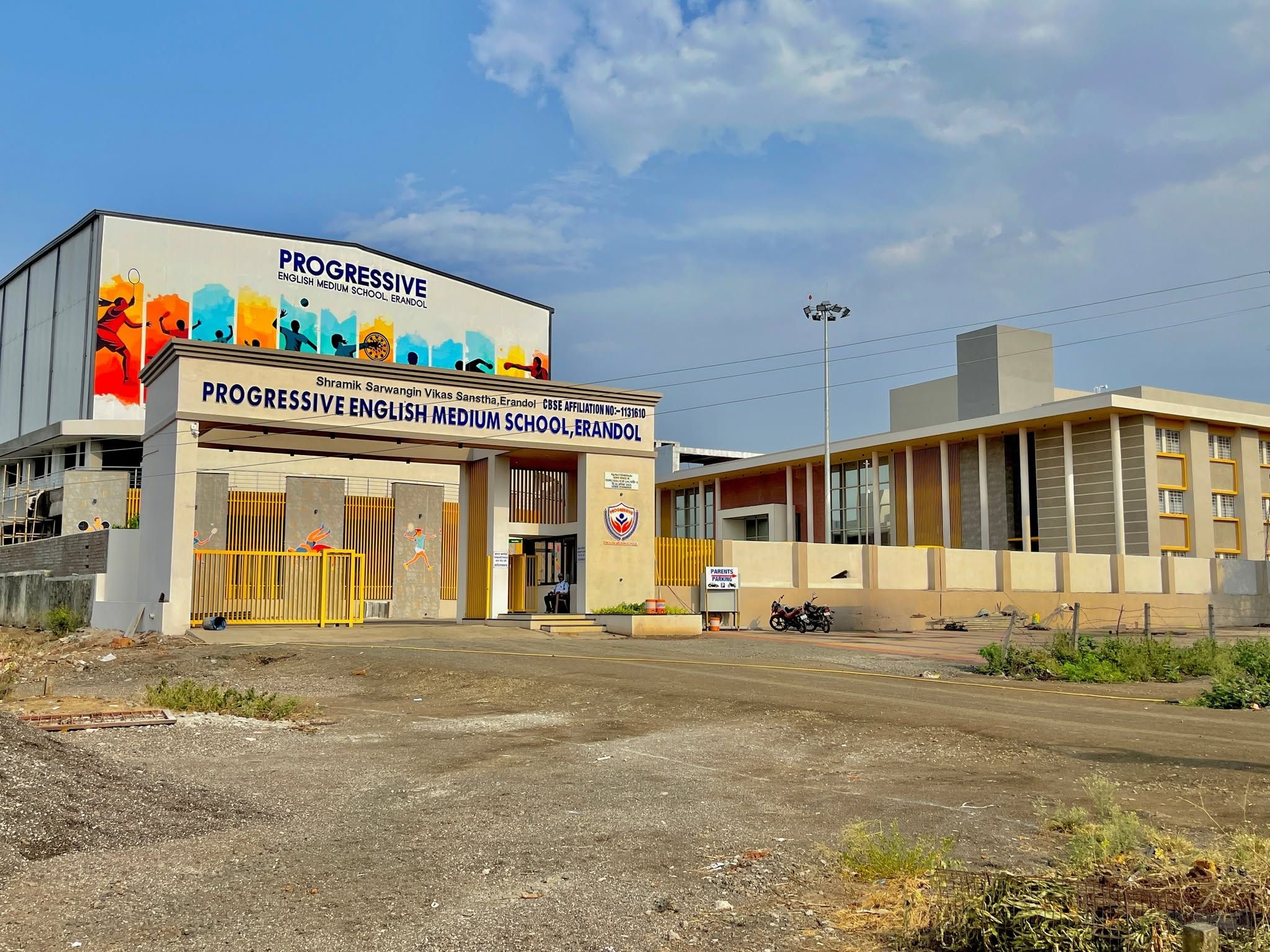 Building of Progressive English Medium School Erandol